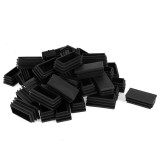Set 25 capace din plastic pentru teava cu exteriorul de 30x20 mm
