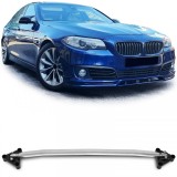Bara de rigidizare din aluminiu lustruit pentru compartimentul motor, potrivita pentru BMW Seria 5 F10 F11 2010-2017 Performance AutoTuning