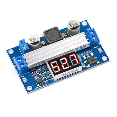 DC-DC converter step-up, IN: 3-35V, OUT: 3.5-35V, ( 6A ) (100W) LTC1871 (DC836) foto