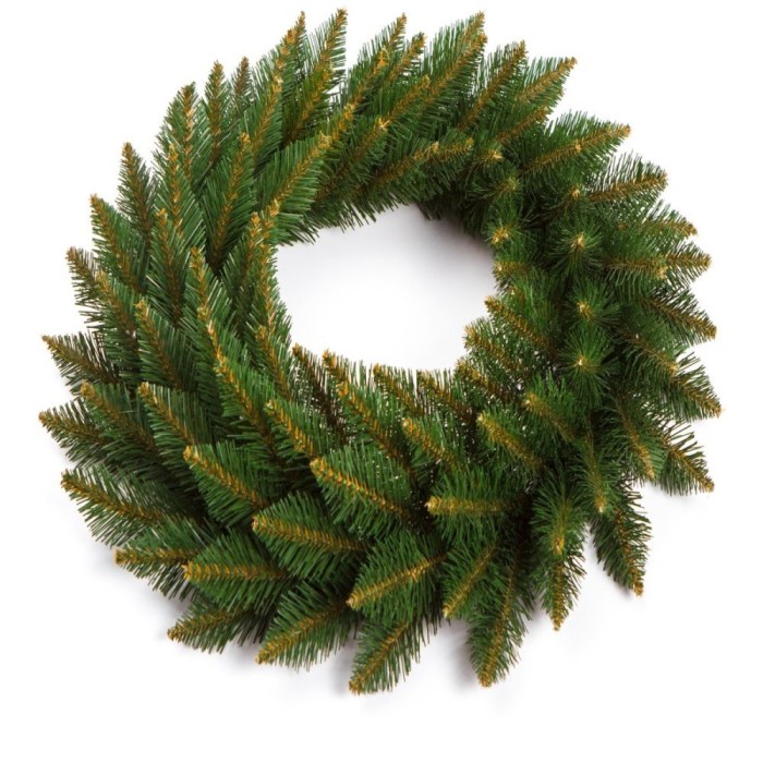 Coronita Craciun Brad Artificial &Oslash; 40cm Verde &ndash; Decoratiune