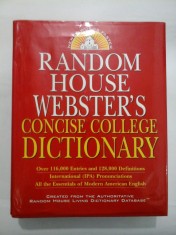 WEBSTER&#039;S DICTIONARY (DICTIONAR ENGLEZ WEBSTER)