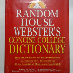 WEBSTER'S DICTIONARY (DICTIONAR ENGLEZ WEBSTER)