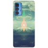 Husa compatibila cu Motorola Edge 20 Lite model Hipster nature artwork, Silicon, TPU, Viceversa, Transparent, Carcasa