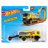 Masinuta Hot Wheels, Track Stars, Scania Rally Truck