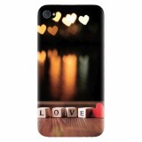 Husa silicon pentru Apple Iphone 4 / 4S, Love 003