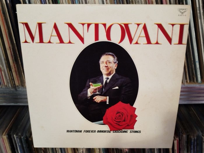 Vinil 2xLP &quot;Japan Press&quot; MANTOVANI - Forever Immortal cascading strings (EX)
