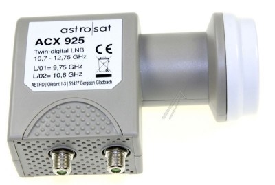 ACX 925 TWIN-LNC, 40 MM AUFNAHME, F&amp;Uuml;R OFFSET-PARABOLANTENNE AST... + 00310925 ASTRO foto