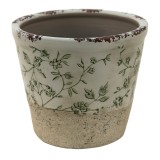 Cumpara ieftin Ghiveci flori verde bej 12x10 cm