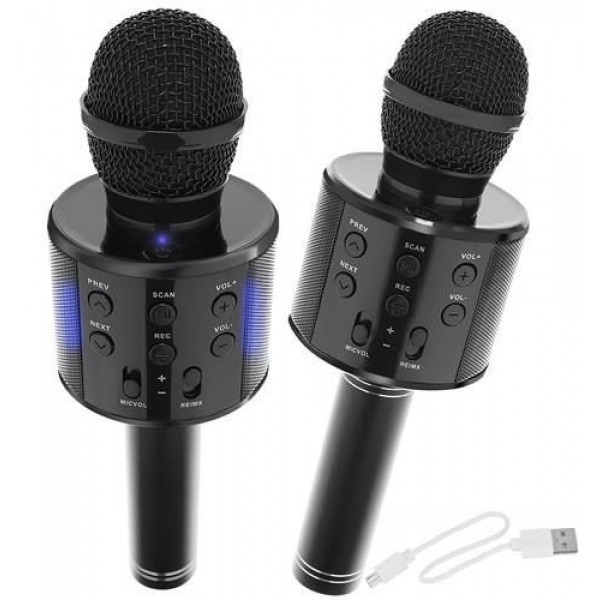 Microfon Karaoke cu boxa Bluetooth distractie pentru copii