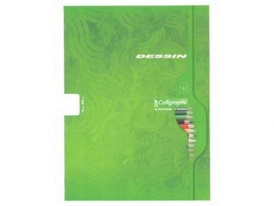 Bloc desen A4+ 8 file Clairefontaine foto