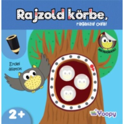 Rajzold k&amp;ouml;rbe, ragaszd oda! - Erdei &amp;aacute;llatok foto