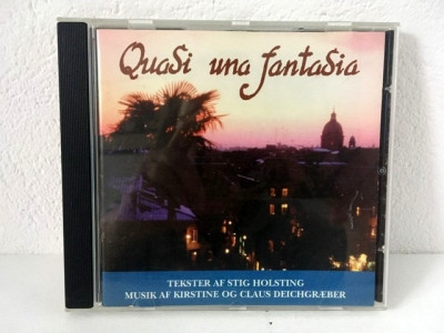 *CD muzica country: Kirstine &amp;amp; Claus Deichgr&amp;aelig;ber &amp;lrm;&amp;ndash; Quasi Una Fantasia foto