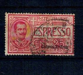 Eritrea Italiana 1907 - Marca Expres, Mi.No.31 stampilat