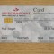 B12 46 - Card bancar foarte vechi - piesa de colectie