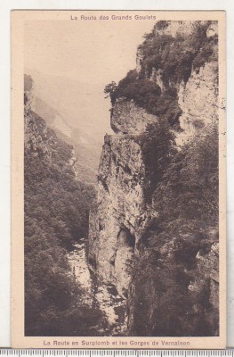 bnk cp Le Route des Grands Gouletes - Vedere - circulata spre Romania foto