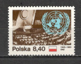 Polonia.1980 30 ani ONU MP.130, Nestampilat