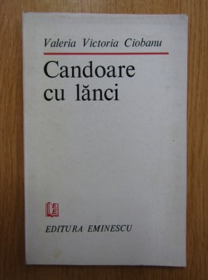 Valeria Ciobanu - Candoare cu lanci (cu autograful autoarei) foto