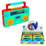 Casetofoane cu lumina si muzica, 6 buc/set, China