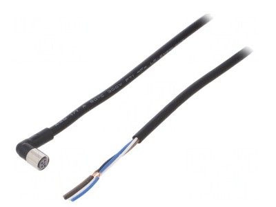Cablu Conectare M8 4PIN Unghi 2m PVC XS3F foto