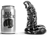 All Black-Dildo 13 cm-Silicon