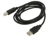Cablu USB 2.0 A-B 1.8m Negru