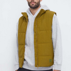 Jack Wolfskin vesta barbati, culoarea verde, de tranzitie