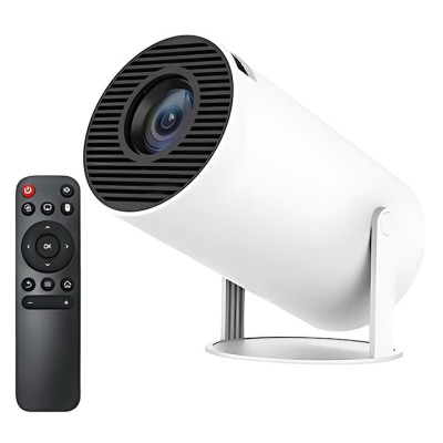 Videoproiector Portabil Full HD, Android 11.0, 120 ANSI, WiFi, Bluetooth 5.0, Difuzor Incorporat, Proiectie Ajustabila la 130 Inch, Cadru Rotativ 180&amp;deg; foto