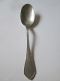 2) Lingurita din argint cu marcaj 800 circa 1920,lungime=101 mm,greutate=8,22 grame