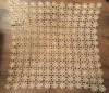 Mileu Macrame Vintage Lucrat Manual 80x80cm - Fata de Masa Veche Macrame