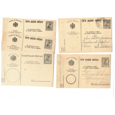 Lot 5 Carti Postale Militare, anii 1910