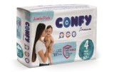 Scutece copii pentru 7 - 14kg Nr.4 Premium Maxi, 60 bucati, Confy