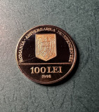 100 Lei 1998 PROBA Aniversarea Independentei Tombac