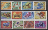 MALDIVE, ZODIAC - SERIE COMPLETĂ MNH, Nestampilat