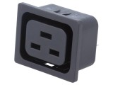 Conector Alimentare AC Soclu Mamă 16A 250V