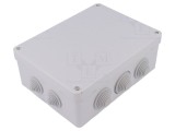 Cutie de conexiuni perete SPELSBERG IP55 Polipropilena Gri 199x149x77mm HP190-L