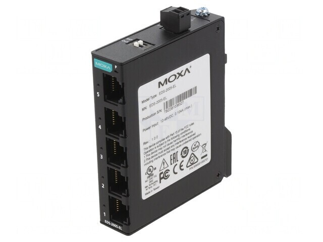 Switch Ethernet 5 Porturi 9.6-60VDC