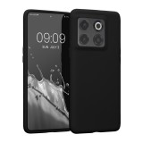 Husa kwmobile pentru OnePlus 10T , Silicon, Negru, 59644.47