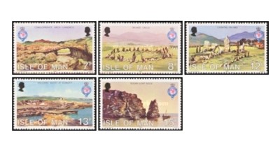 Isle of Man 1980 - peisaje, serie neuzata foto