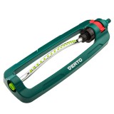 Aspersor Oscilant Verto 15G771, 16 Duze, Raza 378mp, Reglabil, Metalic, Curatare Usoara, Gradina, Irigare