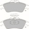 Set placute frana,frana disc VW LT II caroserie (2DA, 2DD, 2DH) (1996 - 2006) KRIEGER 0950006292