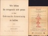 A1420 Lot de 2 reclame la lampă cu petrol austro-ungară, cca secolul al XIX-lea