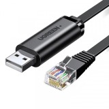 Cablu Consola USB UGREEN CM204, RJ45, 3m, Negru