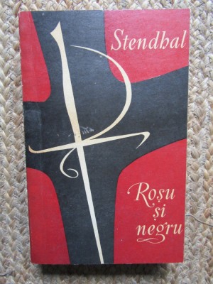 ROSU SI NEGRU - STENDHAL foto