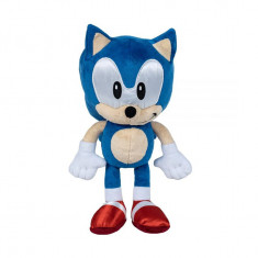 Jucarie din plus Sonic Hedgehog cu pantofi satinati, Play by Play, 28 cm