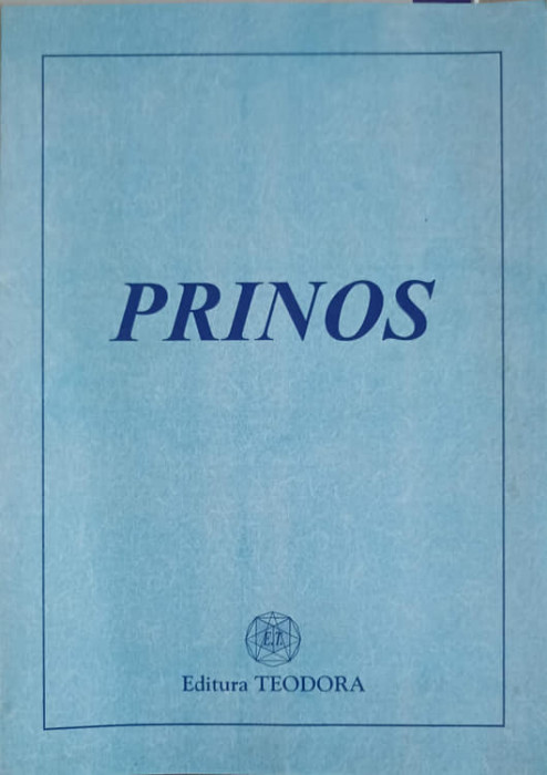 PRINOS, POEZII RELIGIOASE-CULEGERE DE MIHAI BLEJERU-247799