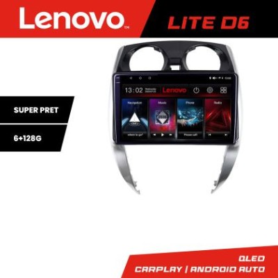 Navigatie Nisan Note 2012-2019 Android radio gps internet 8 core 6+128 Lenovo CarStore Technology foto