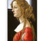 Tablou pe panza (canvas) - Sandro Botticelli - Female profile portrait - ca. 1480