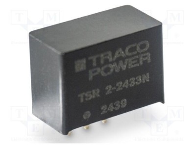 Convertor DC/DC TRACO POWER TSR2 4,6-36V intrare 1,8V 2A ieșire SIP3 foto