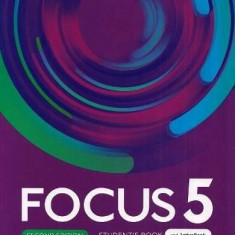 Focus 5 Student's Book and ActiveBook with Online Practice, 2nd edition (B2+) - Paperback brosat - Pearson