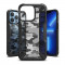 Husa Plastic - TPU Ringke Fusion X Design Camo pentru Apple iPhone 13 Pro Max, Neagra